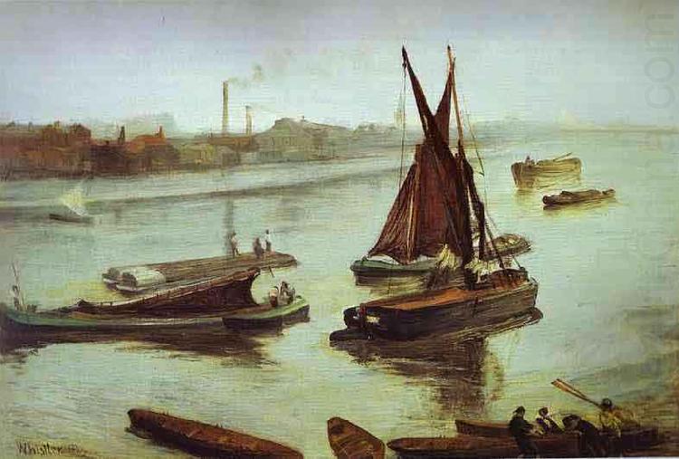 Old Battersea Beach, James Abbott Mcneill Whistler